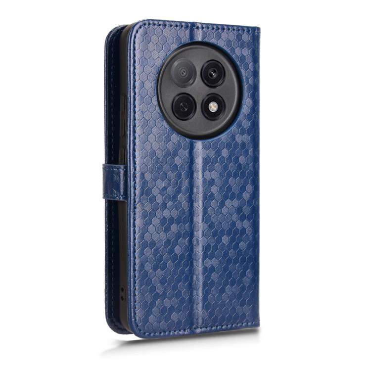 For OPPO F29 Pro 5G Honeycomb Dot Texture Leather Phone Case