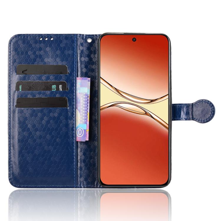 For OPPO F29 Pro 5G Honeycomb Dot Texture Leather Phone Case