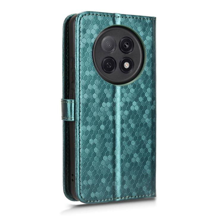 For OPPO F29 Pro 5G Honeycomb Dot Texture Leather Phone Case