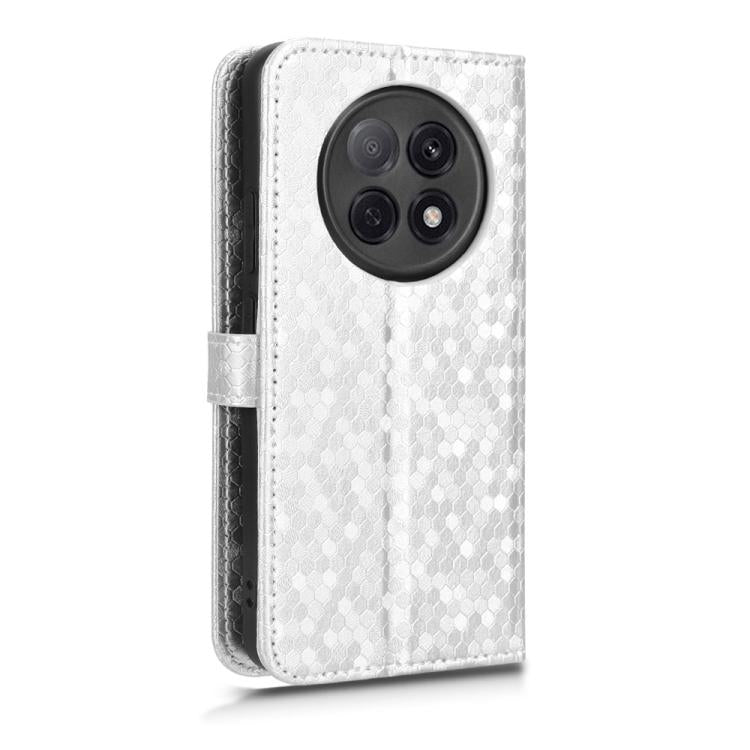 For OPPO F29 Pro 5G Honeycomb Dot Texture Leather Phone Case