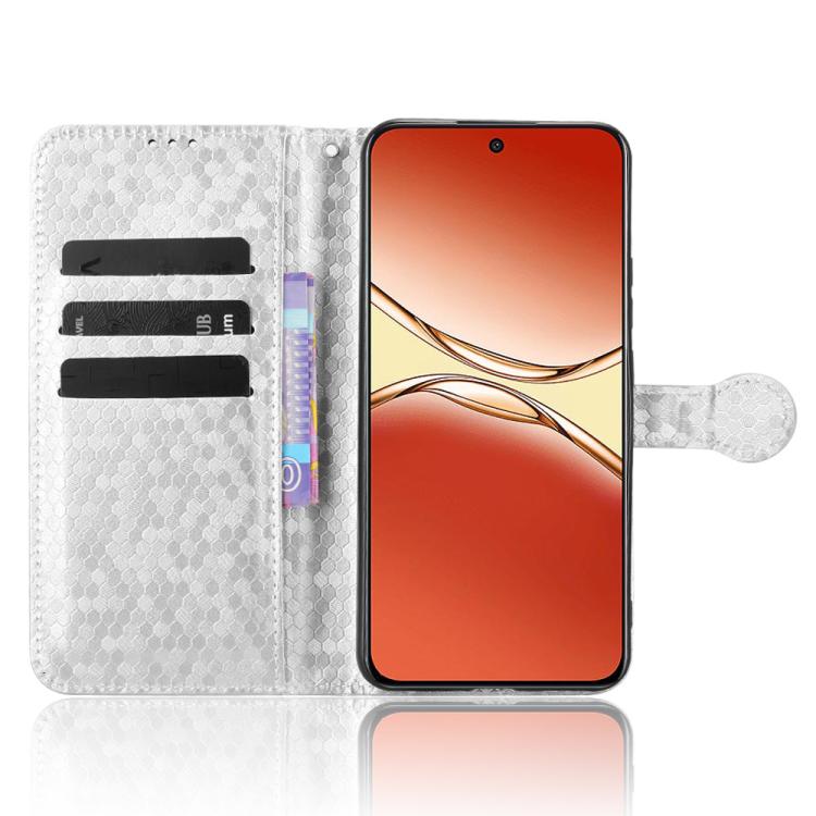 For OPPO F29 Pro 5G Honeycomb Dot Texture Leather Phone Case