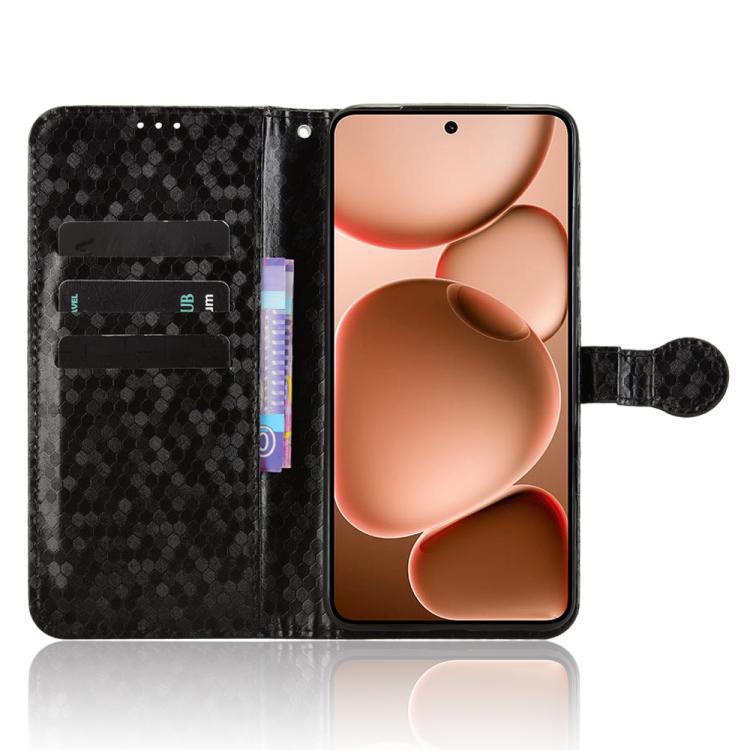For OPPO Find X8 Ultra 5G Honeycomb Dot Texture Leather Phone Case