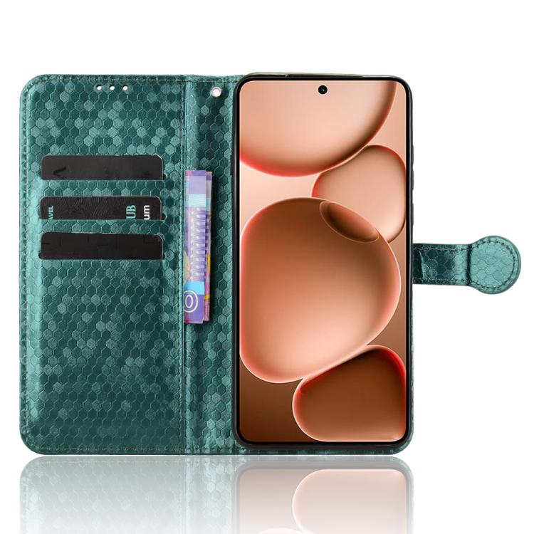 For OPPO Find X8 Ultra 5G Honeycomb Dot Texture Leather Phone Case