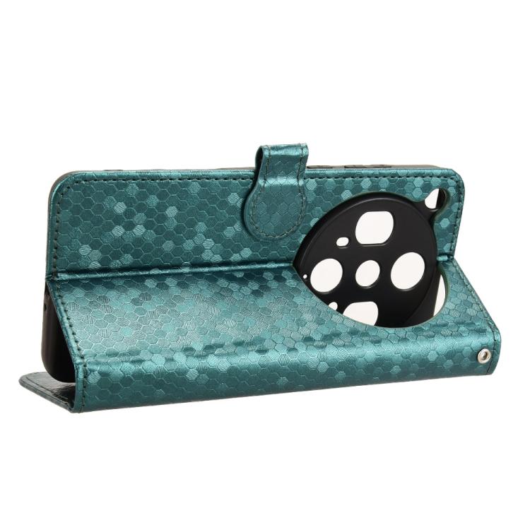 For OPPO Find X8 Ultra 5G Honeycomb Dot Texture Leather Phone Case