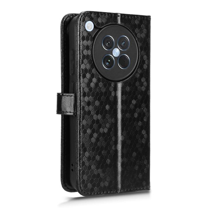 For OPPO Find X8s 5G Honeycomb Dot Texture Leather Phone Case