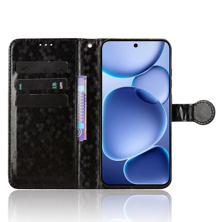 For OPPO Find X8s 5G Honeycomb Dot Texture Leather Phone Case