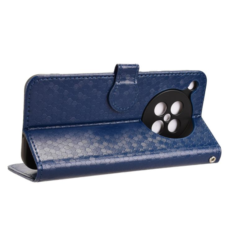 For OPPO Find X8s 5G Honeycomb Dot Texture Leather Phone Case
