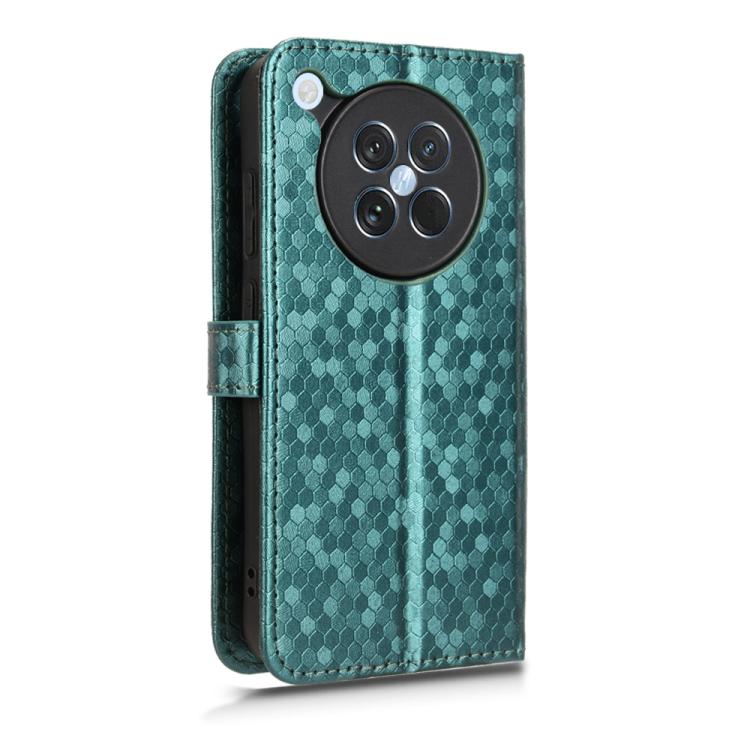 For OPPO Find X8s 5G Honeycomb Dot Texture Leather Phone Case