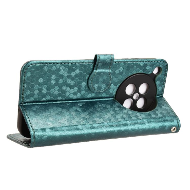 For OPPO Find X8s 5G Honeycomb Dot Texture Leather Phone Case