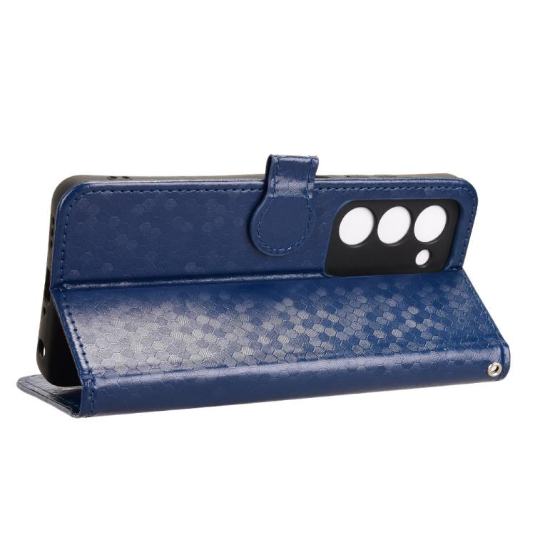 For OPPO A5 5G / 4G Global Honeycomb Dot Texture Leather Phone Case