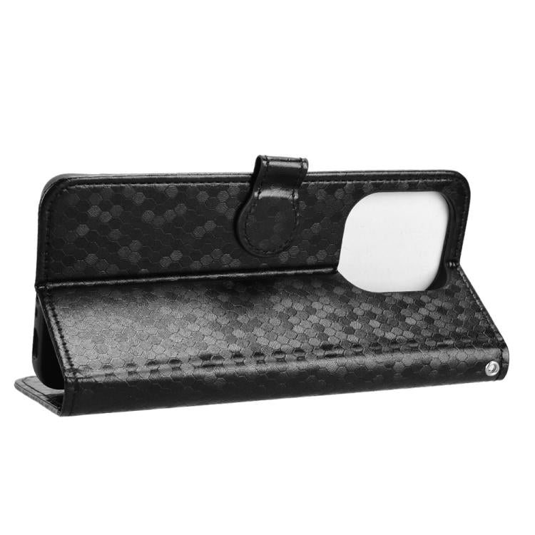 For OPPO A5x 5G / 4G Global Honeycomb Dot Texture Leather Phone Case