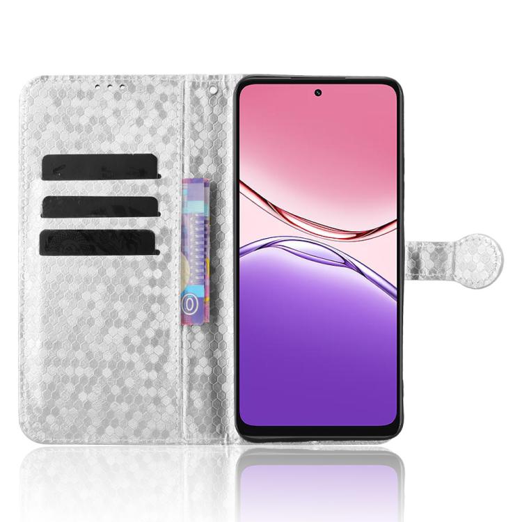 For OPPO A5x 5G / 4G Global Honeycomb Dot Texture Leather Phone Case