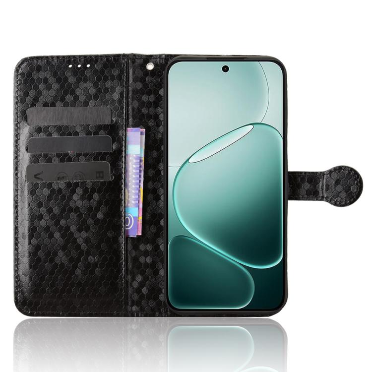 For OPPO A6 Pro 4G / 5G Global / F31 5G Honeycomb Dot Texture Leather Phone Case