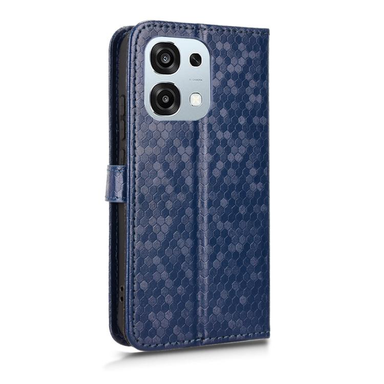 For OPPO A6 Pro 4G / 5G Global / F31 5G Honeycomb Dot Texture Leather Phone Case
