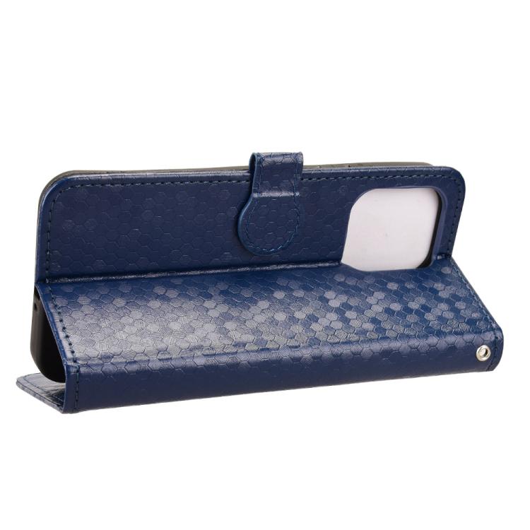 For OPPO A6 Pro 4G / 5G Global / F31 5G Honeycomb Dot Texture Leather Phone Case