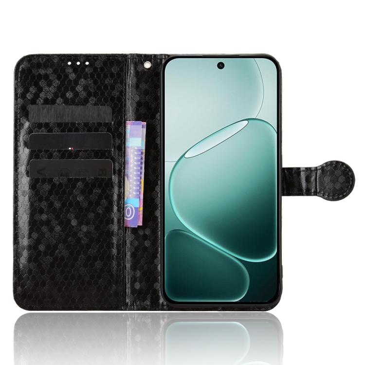 For OPPO F31 Pro 5G Honeycomb Dot Texture Leather Phone Case