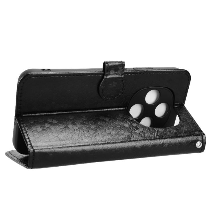 For OPPO F31 Pro 5G Honeycomb Dot Texture Leather Phone Case