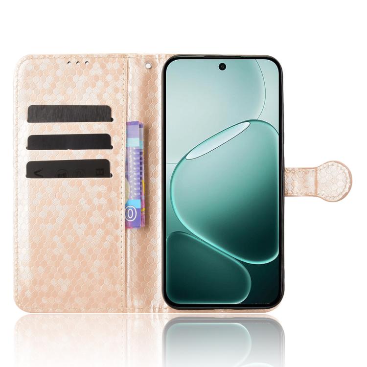 For OPPO F31 Pro 5G Honeycomb Dot Texture Leather Phone Case