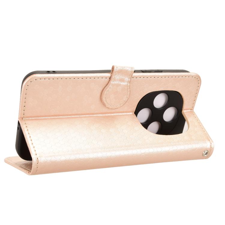 For OPPO F31 Pro 5G Honeycomb Dot Texture Leather Phone Case