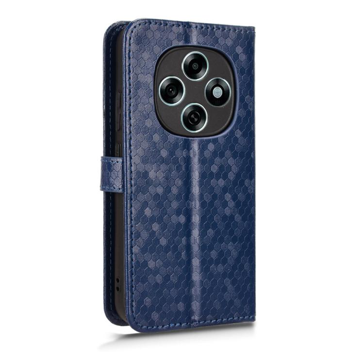 For OPPO F31 Pro 5G Honeycomb Dot Texture Leather Phone Case