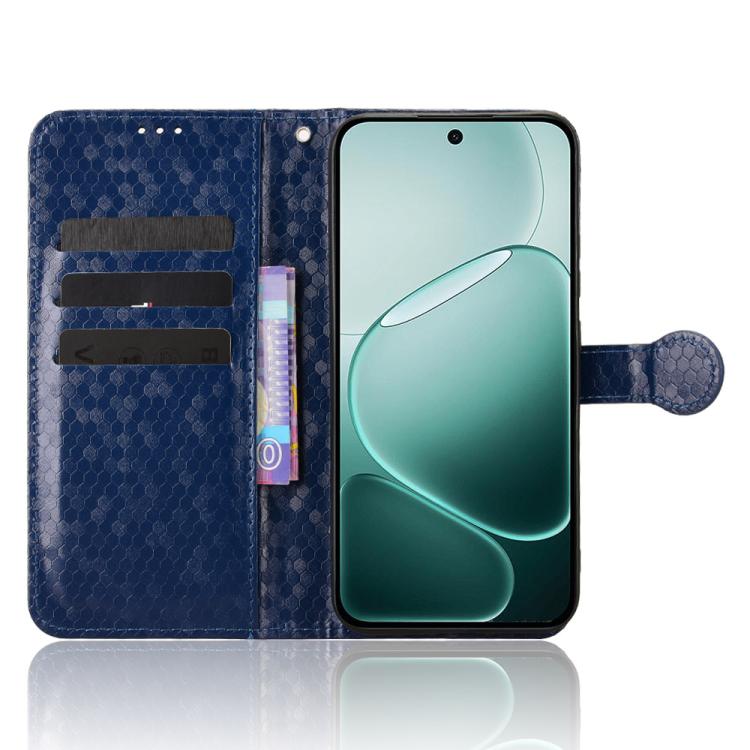 For OPPO F31 Pro 5G Honeycomb Dot Texture Leather Phone Case