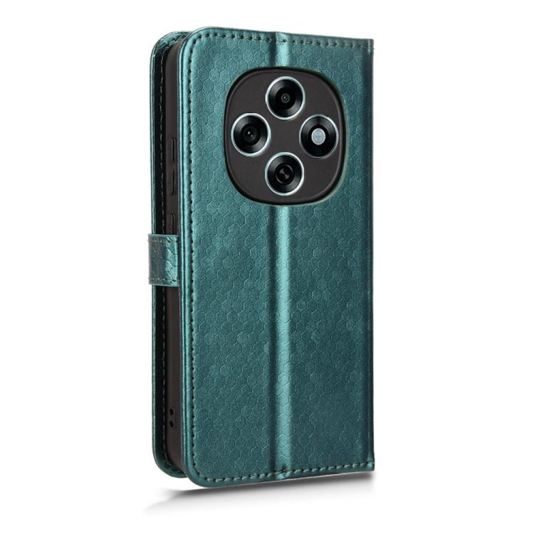For OPPO F31 Pro 5G Honeycomb Dot Texture Leather Phone Case