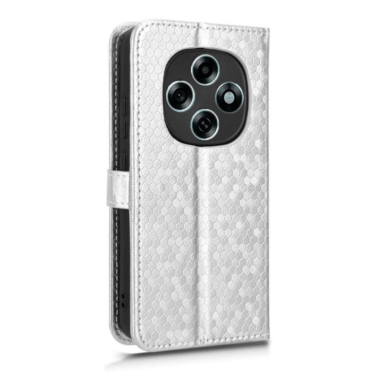 For OPPO F31 Pro 5G Honeycomb Dot Texture Leather Phone Case