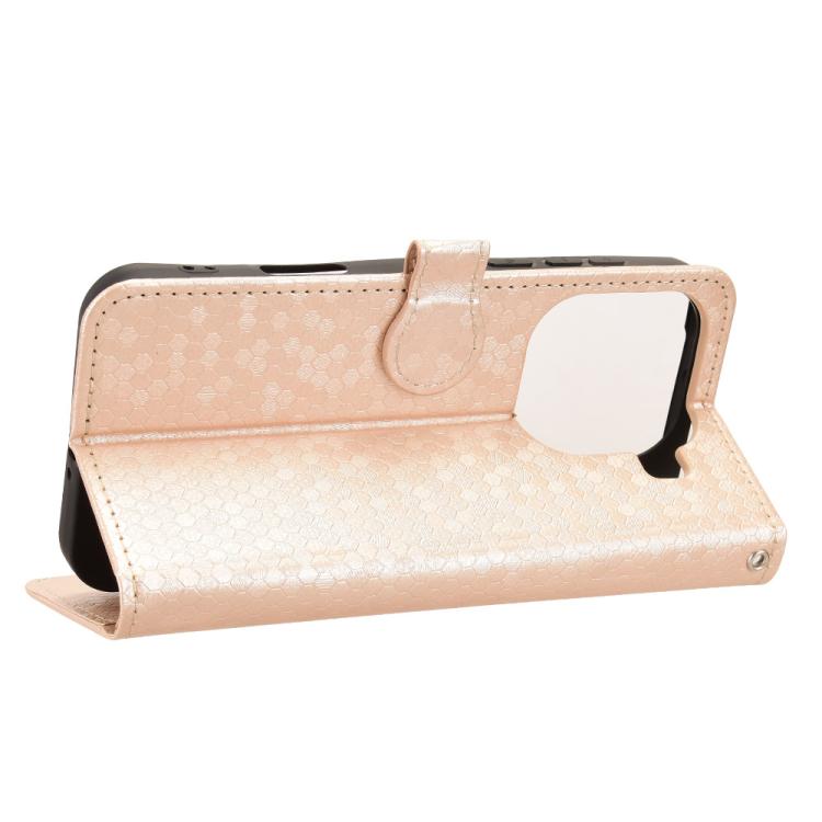 For OPPO Find X9 Pro Honeycomb Dot Texture Leather Phone Case