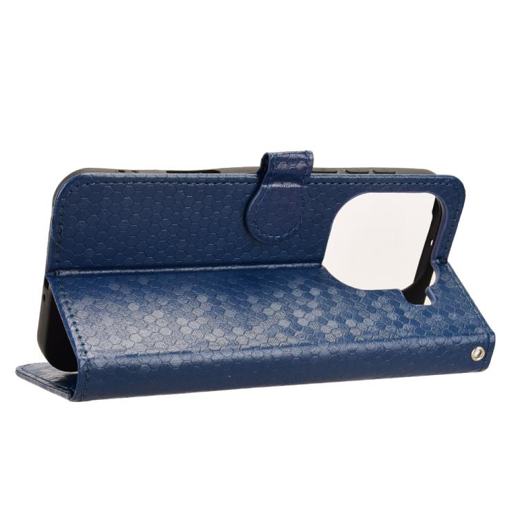 For OPPO Find X9 Pro Honeycomb Dot Texture Leather Phone Case
