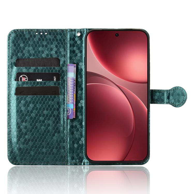 For OPPO Find X9 Pro Honeycomb Dot Texture Leather Phone Case