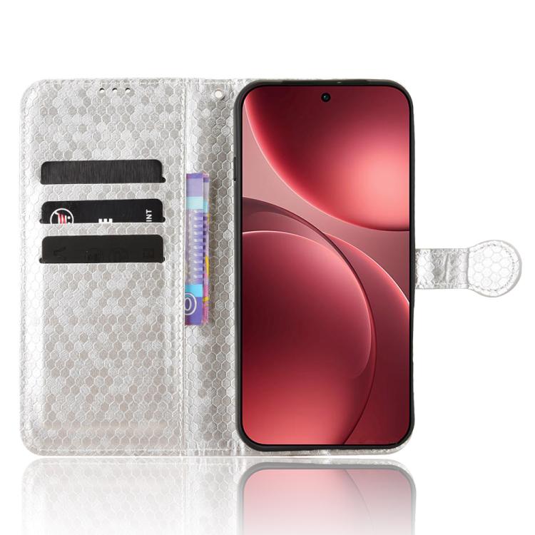 For OPPO Find X9 Pro Honeycomb Dot Texture Leather Phone Case