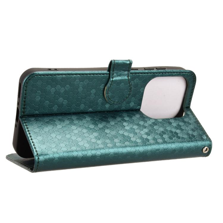 For OPPO Find X9 Honeycomb Dot Texture Leather Phone Case