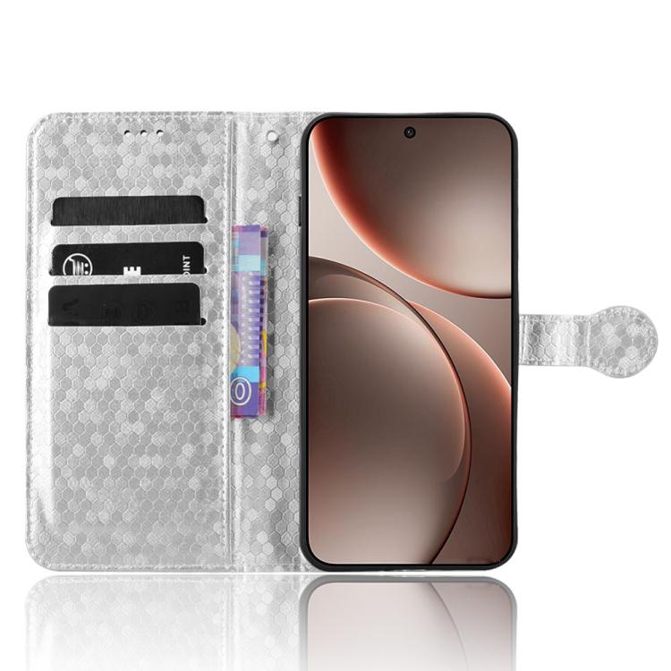 For OPPO Find X9 Honeycomb Dot Texture Leather Phone Case