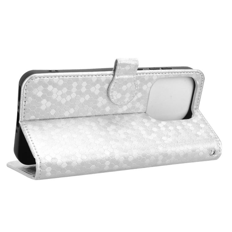 For OPPO Find X9 Honeycomb Dot Texture Leather Phone Case