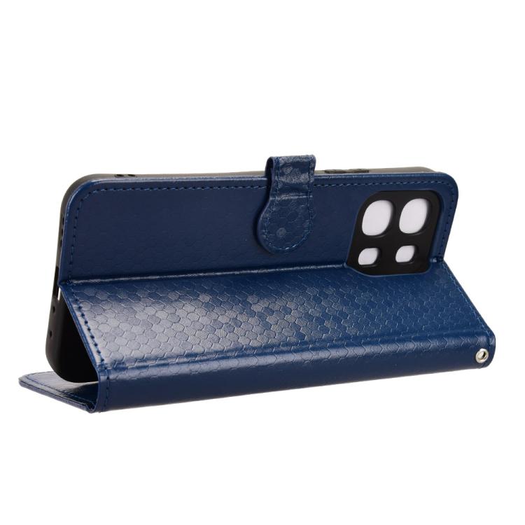 For OPPO A6s 5G / A6 5G Global Honeycomb Dot Texture Leather Phone Case