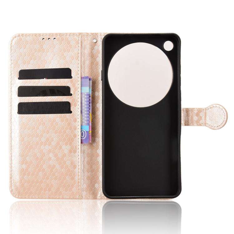 For OPPO Find X9 Ultra 5G Honeycomb Dot Texture Leather Phone Case