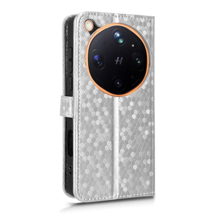 For OPPO Find X9 Ultra 5G Honeycomb Dot Texture Leather Phone Case