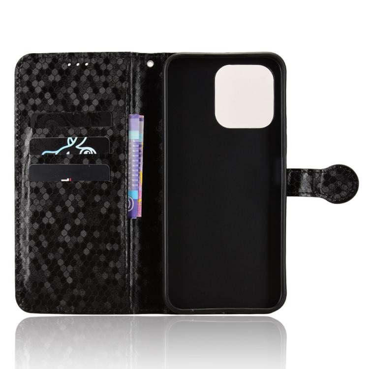For OPPO A6c / A6t / A6t Pro Honeycomb Dot Texture Leather Phone Case