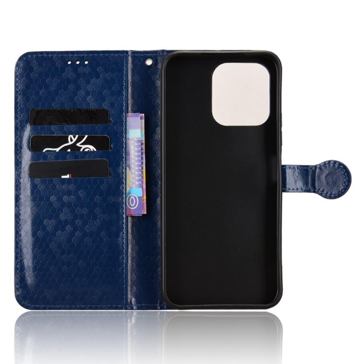For OPPO A6c / A6t / A6t Pro Honeycomb Dot Texture Leather Phone Case