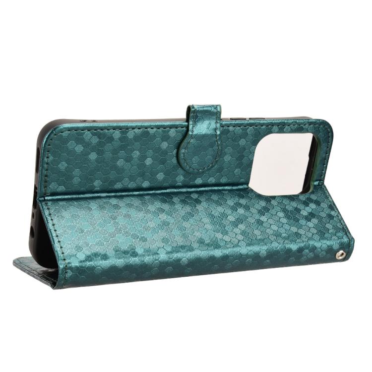 For OPPO A6c / A6t / A6t Pro Honeycomb Dot Texture Leather Phone Case