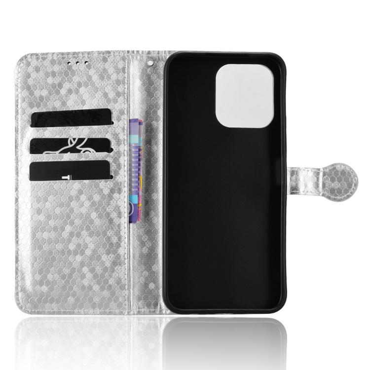 For OPPO A6c / A6t / A6t Pro Honeycomb Dot Texture Leather Phone Case