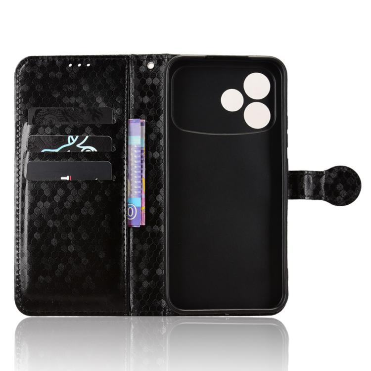 For OPPO F33 Pro / A6s Pro Honeycomb Dot Texture Leather Phone Case