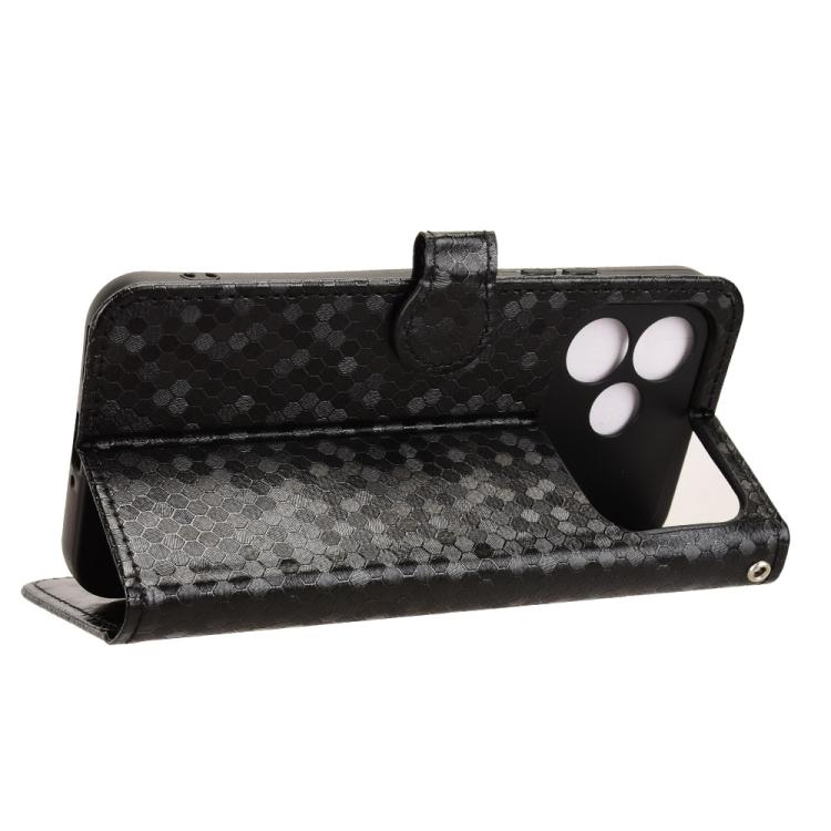 For OPPO F33 Pro / A6s Pro Honeycomb Dot Texture Leather Phone Case