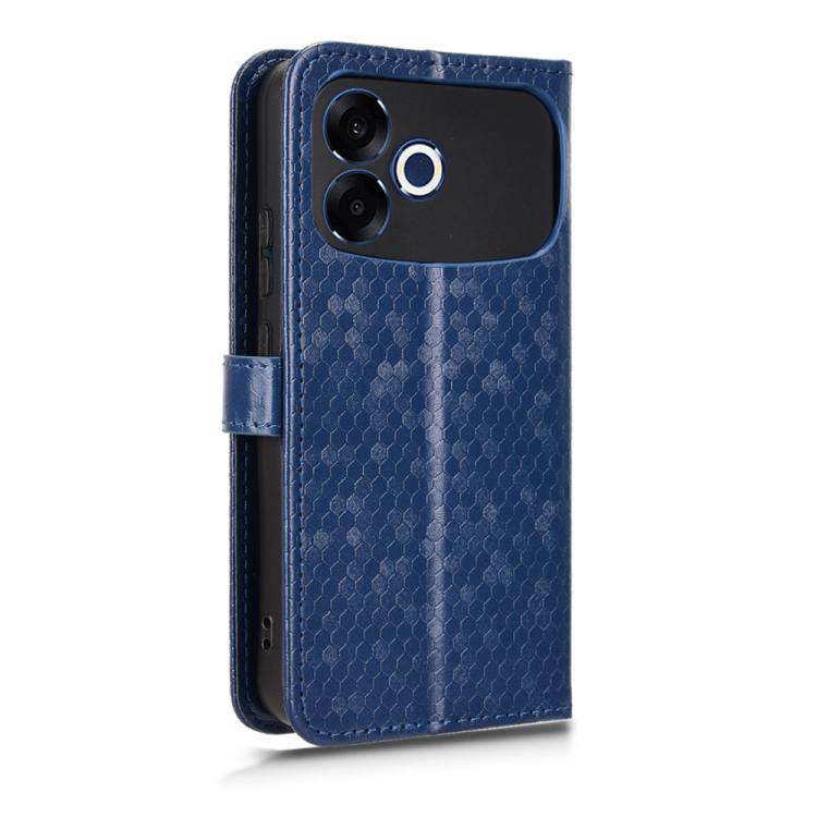 For OPPO F33 Pro / A6s Pro Honeycomb Dot Texture Leather Phone Case