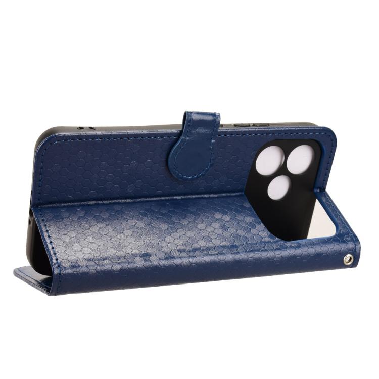 For OPPO F33 Pro / A6s Pro Honeycomb Dot Texture Leather Phone Case