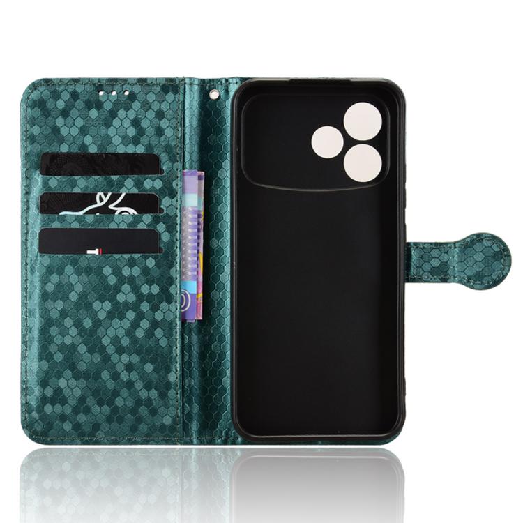 For OPPO F33 Pro / A6s Pro Honeycomb Dot Texture Leather Phone Case