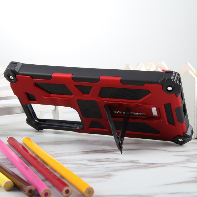 For Samsung Galaxy S25 Ultra 5G Armor Shockproof TPU + PC Magnetic Phone Case with Holder