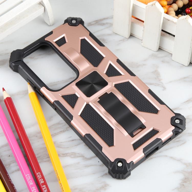 For Samsung Galaxy S25 Ultra 5G Armor Shockproof TPU + PC Magnetic Phone Case with Holder