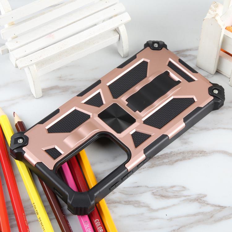 For Samsung Galaxy S25 Ultra 5G Armor Shockproof TPU + PC Magnetic Phone Case with Holder