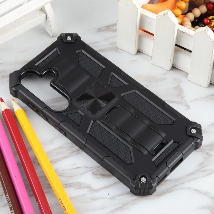 For Samsung Galaxy S26 5G Armor Shockproof TPU + PC Magnetic Phone Case with Holder